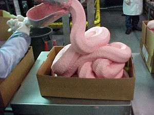 The photo above has been extensively passed around recently, and for good reason: it's a peek into the rarely-seen world of mechanically separated meat, or Advanced Meat Recovery (AMR). 