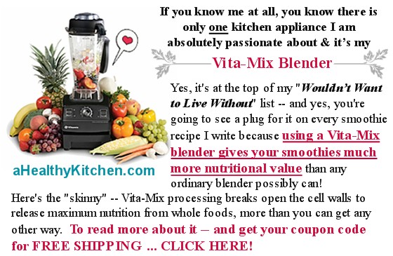 Vitamix Coupon Code - FREE SHIPPING | Enzyme Boosting Green Drink