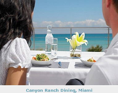 canyon ranch dining, miami, jet fuel salad dressing recipe