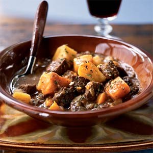 Low Fat Irish Lamb Stew | A Healthy Kitchen dot com