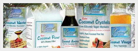 Coconut Secret is a low glycemic sugar