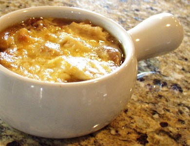 Low fat and healthy French Onion Soup Recipe